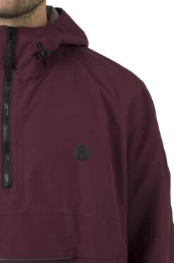 AGU Grant Regenponcho Essential Unisex - Bordeaux - One Size - Dames & Heren - Waterdicht & Ademend -Bo Camp Goedkope Winkel 795x1200 2