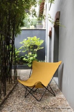 LAFUMA Pop Up XL - Vlinderstoel - Inklapbaar - Curry -Bo Camp Goedkope Winkel 800x1200