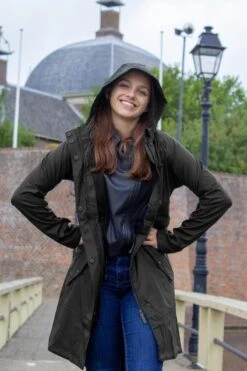 Ralka Regenjas Dames - Mizzle - Zwart - Maat 38 -Bo Camp Goedkope Winkel 800x1200 60