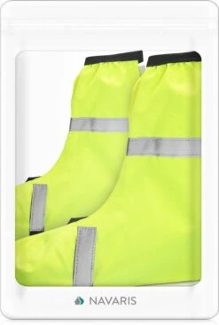 Navaris Overschoenen - 1 Paar Uniseks Schoenovertrekken - Waterdicht & Reflecterend - Beschermt Tegen Regen En Vuil - Verschillende Maten -Bo Camp Goedkope Winkel 809x1200 1
