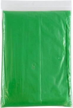 10 St. Wegwerp Poncho GROEN| Regen | Festival | Wandelen | Evenement