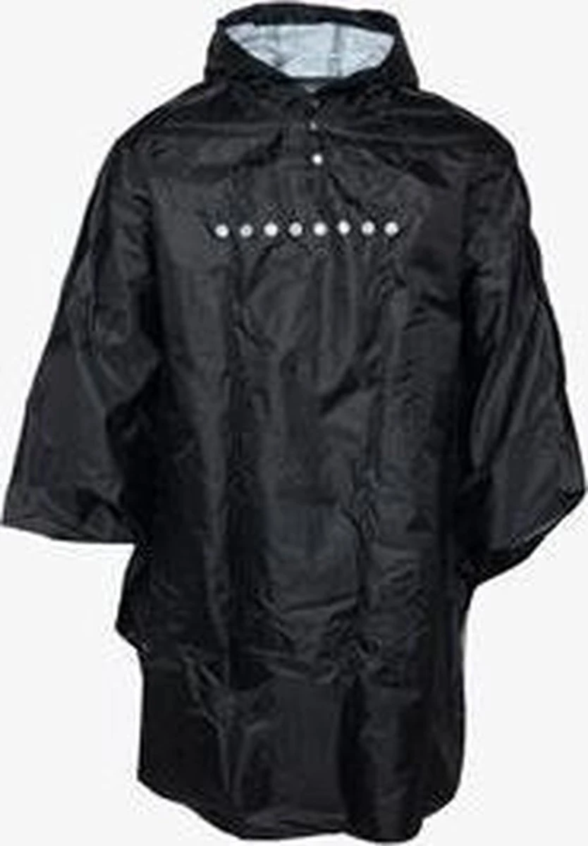 Mountain Peak Dames/heren Regenponcho - Zwart 8 Mountain Peak Dames/heren Regenponcho - Zwart - Afbeelding 8