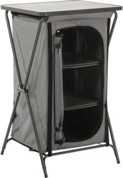Travellife Toledo Opbergkast Opvouwbaar Laag Dark Grey -Bo Camp Goedkope Winkel 836x1200 2