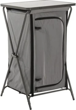Travellife Toledo Opbergkast Opvouwbaar Laag Dark Grey -Bo Camp Goedkope Winkel 836x1200 3