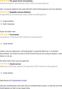 TomorrowNow® XHP50 Oplaadbare LED Zaklamp - USB-C + USB-A - 3.000 Lumen - Powerbank Functie - Battery Management System - Waterdicht -Bo Camp Goedkope Winkel 840x1200 2