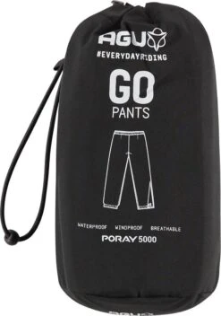 AGU GO Regenbroek Essential Unisex - Zwart - XL - Dames & Heren - Waterdicht & Ademend -Bo Camp Goedkope Winkel 841x1200