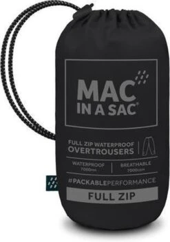 Mac In A Sac Full Zipper Regenbroek - Zwart - Maat XXL -Bo Camp Goedkope Winkel 842x1200 7