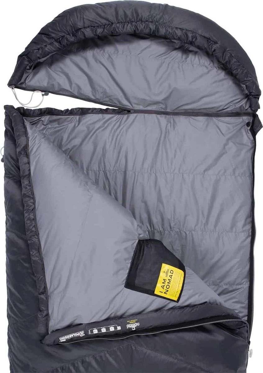NOMAD® Taurus Comfort 550 Slaapzak - Dekenmodel - Max Lichaamslengte 190 Cm 3 NOMAD® Taurus Comfort 550 Slaapzak - Dekenmodel - Max Lichaamslengte 190 Cm - Afbeelding 3