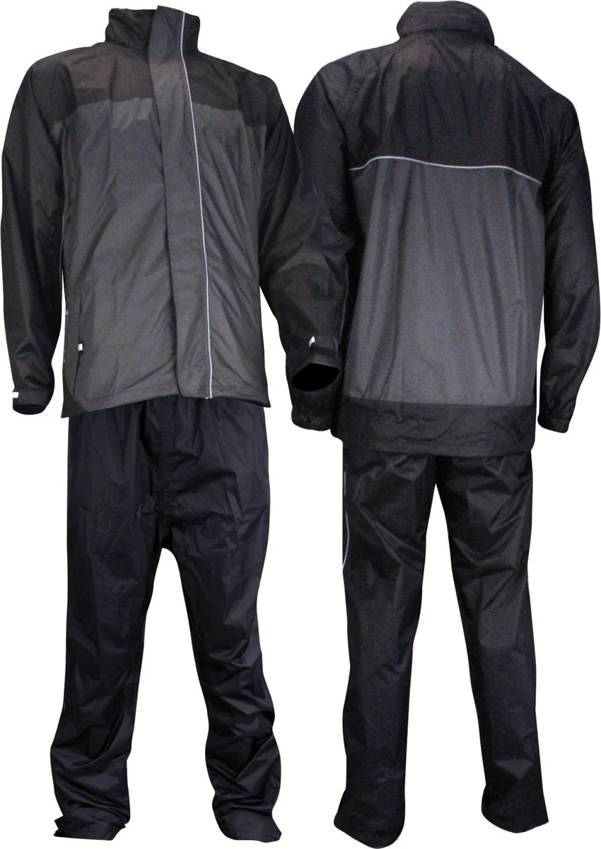 Ralka Regenpak - Intensive - Zwart/Antraciet - M 1 Ralka Regenpak - Intensive - Zwart/Antraciet - M