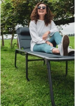 Travellife Barletta Ligbed - Antraciet / Donkergrijs -Bo Camp Goedkope Winkel 854x1200