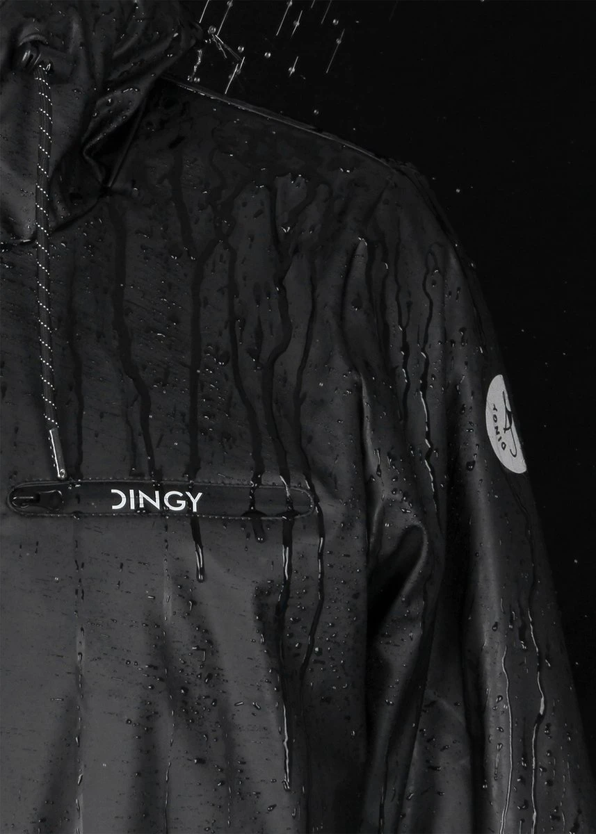 Dingy Weather - Regenjas Dames - Maat 40 - Zwart 7 Dingy Weather - Regenjas Dames - Maat 40 - Zwart - Afbeelding 7