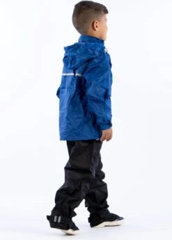 Ralka Regenpak Junior - Irma - Azuurblauw - 140 -Bo Camp Goedkope Winkel 863x1200
