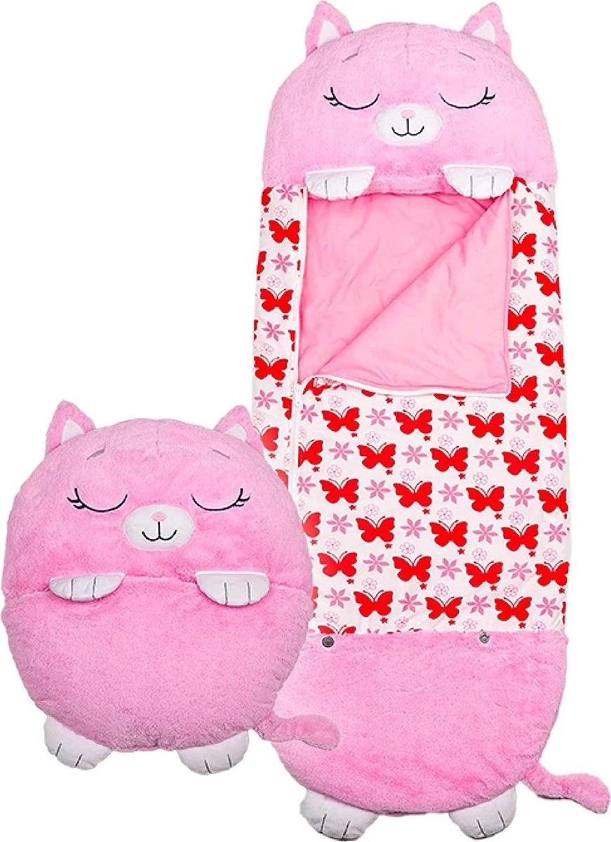 Roze Kat Kinderen Slaapzak -180 Cms |slaapzak Junior | Nappers | Children Sleeping Bag | Kinderen Slaapzak | Super Soft 2 In 1 Fun Pillow &Sleepy For Boys | Roze Kat Slaapzak | Zachte Slaapzak | Knuffel Slaapzak | 2 In 1 Slaapzak | Kinderen 1 Roze Kat Kinderen Slaapzak -180 Cms |slaapzak Junior | Nappers | Children Sleeping Bag | Kinderen Slaapzak | Super Soft 2 In 1 Fun Pillow &Sleepy For Boys | Roze Kat Slaapzak | Zachte Slaapzak | Knuffel Slaapzak | 2 In 1 Slaapzak | Kinderen