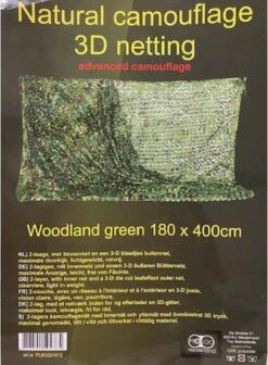 Camouflagenet 4 Meter Proloo. Hoogte 1,80x Lengte 4mtr - Camonet - Tuinnet - Schaduwdoek -Bo Camp Goedkope Winkel 881x1200 3