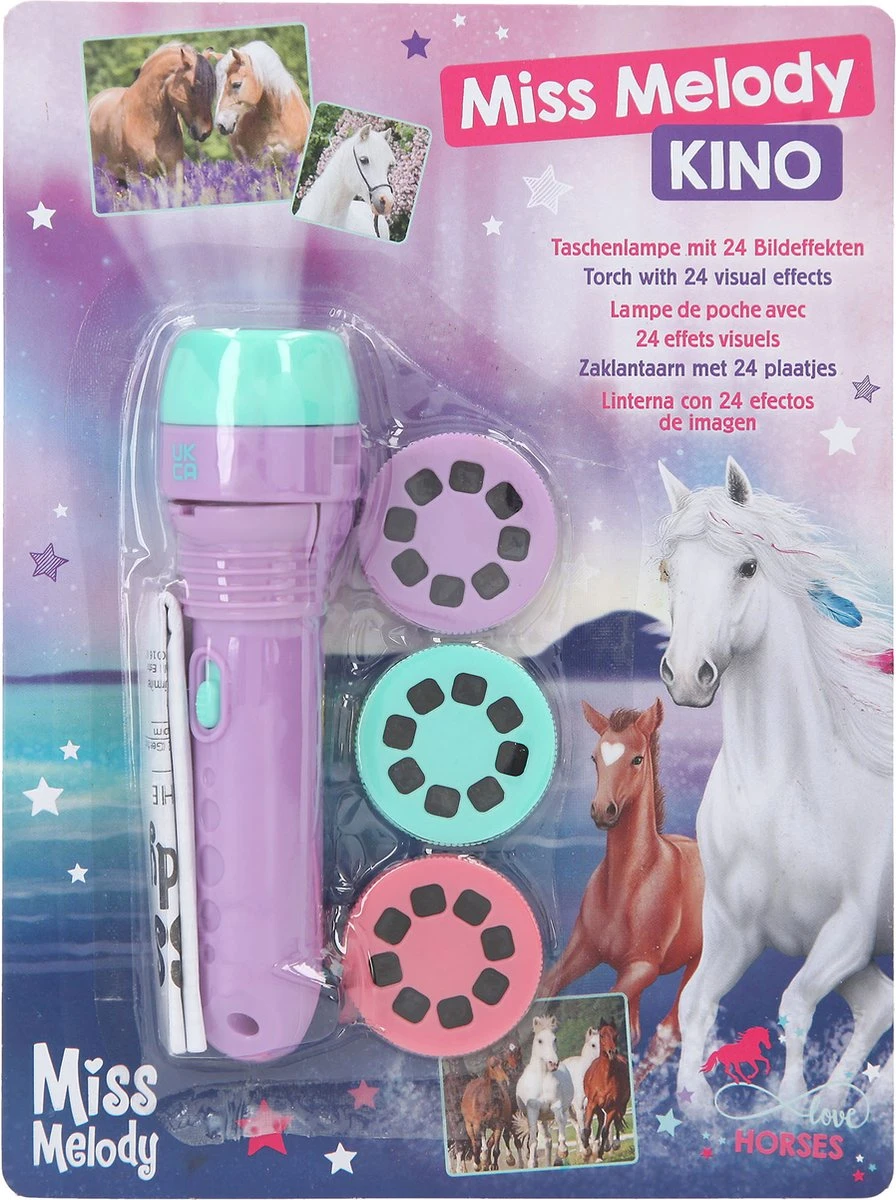 Depesche Miss Melody Zaklantaarn Met Plaatjes 2 Depesche Miss Melody Zaklantaarn Met Plaatjes - Afbeelding 2