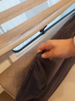 Bankhoes Voor Camper / Mobilhome / Caravan Carré Stretch Badstofhoes Per Stuk Kleur Antraciet Universeel Model -Bo Camp Goedkope Winkel 900x1200 3