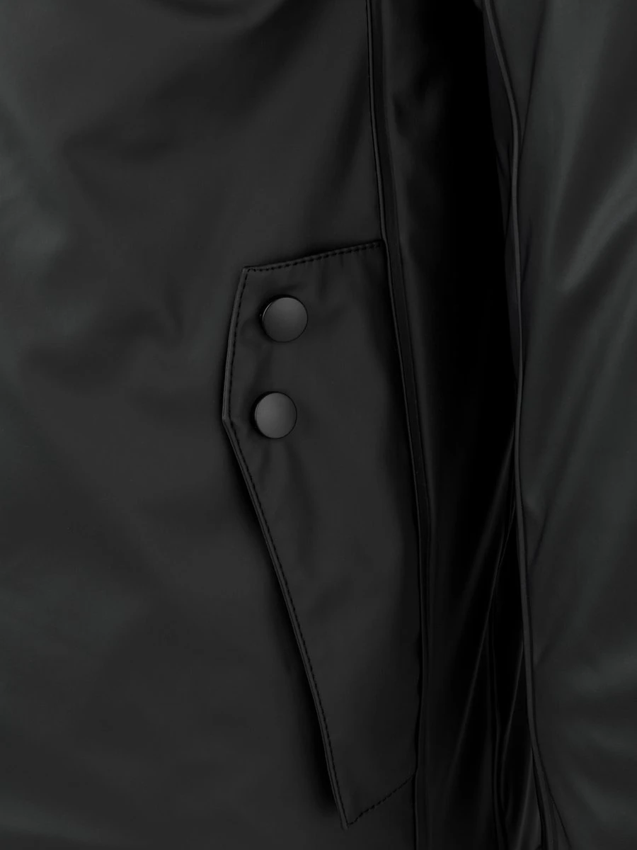 BJØRNSON Regn PU Regenjas / Winterjas Heren - Waterdicht - Maat 3XL - Zwart 3 BJØRNSON Regn PU Regenjas / Winterjas Heren - Waterdicht - Maat 3XL - Zwart - Afbeelding 3