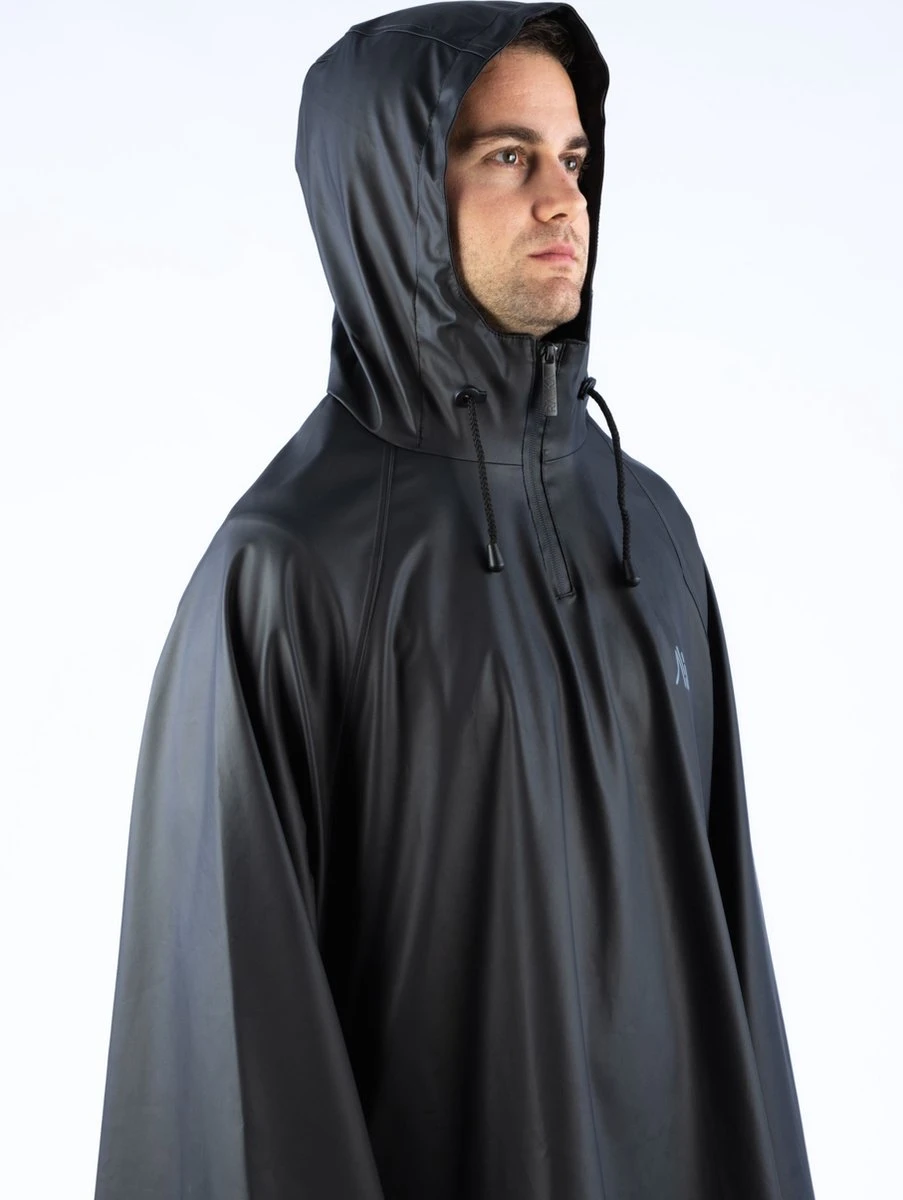 Ralka Regenponcho Senior - Sizzle - Zwart - L/XL 5 Ralka Regenponcho Senior - Sizzle - Zwart - L/XL - Afbeelding 5