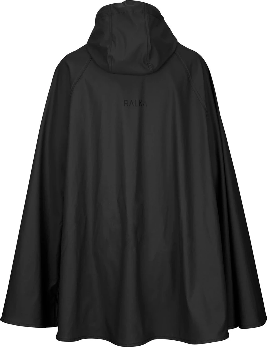 Ralka Regenponcho Senior - Sizzle - Zwart - L/XL 2 Ralka Regenponcho Senior - Sizzle - Zwart - L/XL - Afbeelding 2