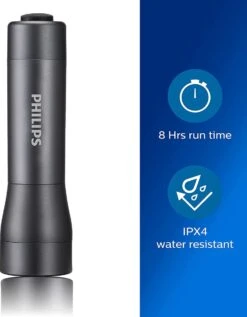 Philips Zaklamp - SFL4000T/10 - LED-zaklamp - Incl. 3 AAA-Batterijen - 120 Lumen - Zwart - IPX4 Waterdicht - Draagbare Lamp -Bo Camp Goedkope Winkel 936x1200 2