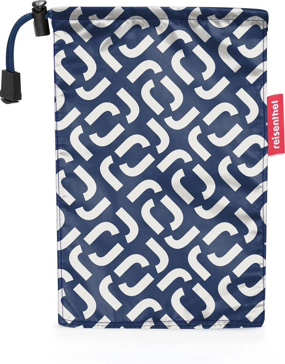 Reisenthel Mini Maxi Poncho Regenponcho - Opvouwbaar - Signature Navy Blauw 4 Reisenthel Mini Maxi Poncho Regenponcho - Opvouwbaar - Signature Navy Blauw - Afbeelding 4