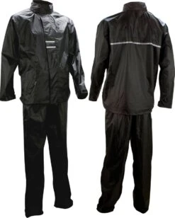 Ralka Regenpak - Senior - Zwart/Antraciet - L